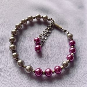 Two Colour Pearl Bracelet
