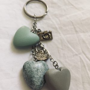 Wooden Heart Keyring - Image 3