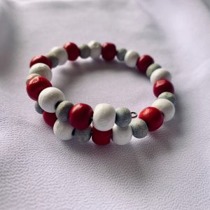 Wooden Bangle Bracelet Set - Image 3