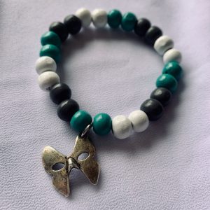 Wooden Charm Stretch Bracelet