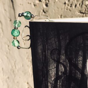Green Beaded Book Marker - Image 4