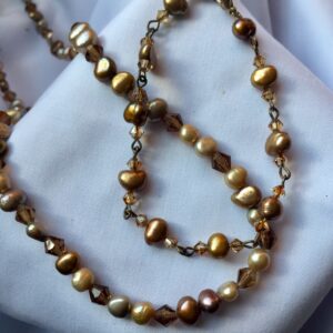 Brown Precious Stone Set